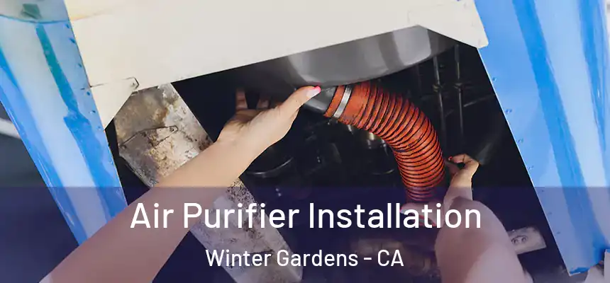Air Purifier Installation Winter Gardens - CA