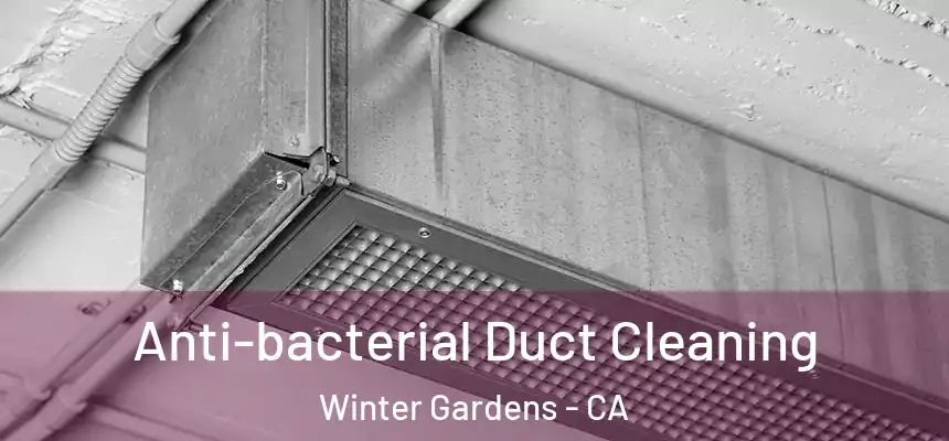  Anti-bacterial Duct Cleaning Winter Gardens - CA