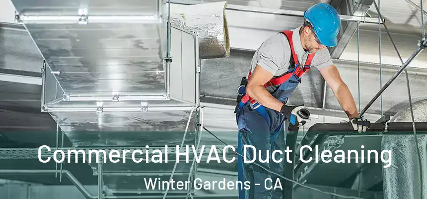 Commercial HVAC Duct Cleaning Winter Gardens - CA