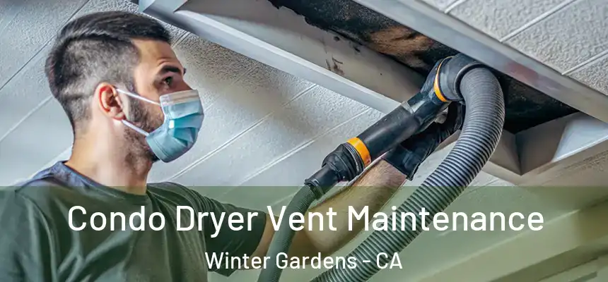 Condo Dryer Vent Maintenance Winter Gardens - CA