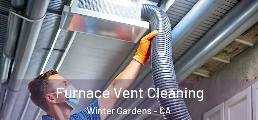 Furnace Vent Cleaning Winter Gardens - CA