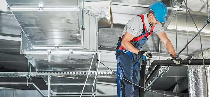 Precise Air Duct Vent Installation in Winter Gardens