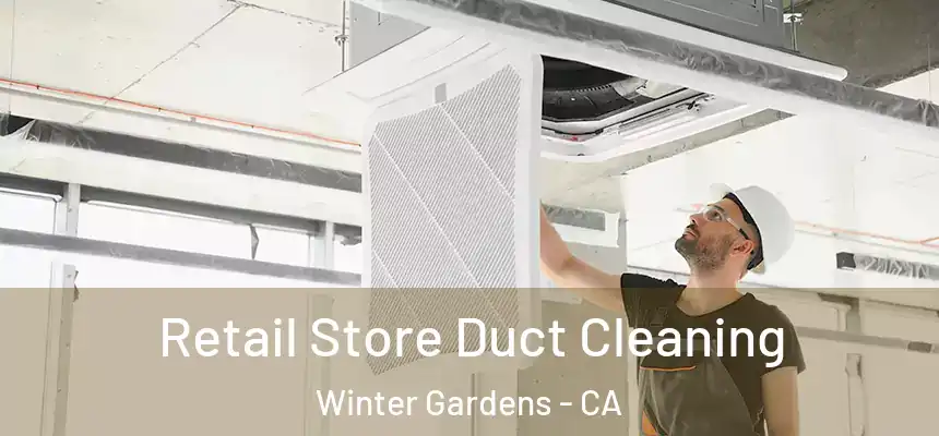 Retail Store Duct Cleaning Winter Gardens - CA