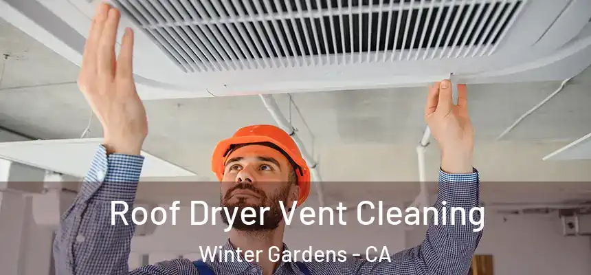 Roof Dryer Vent Cleaning Winter Gardens - CA